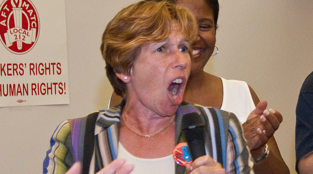 Randi Weingarten is biting off all her nails over the rise of this new conservative organization