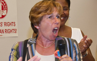 Randi Weingarten just melted down in an unhinged rant defending this vulnerable Democrat U.S. Senator