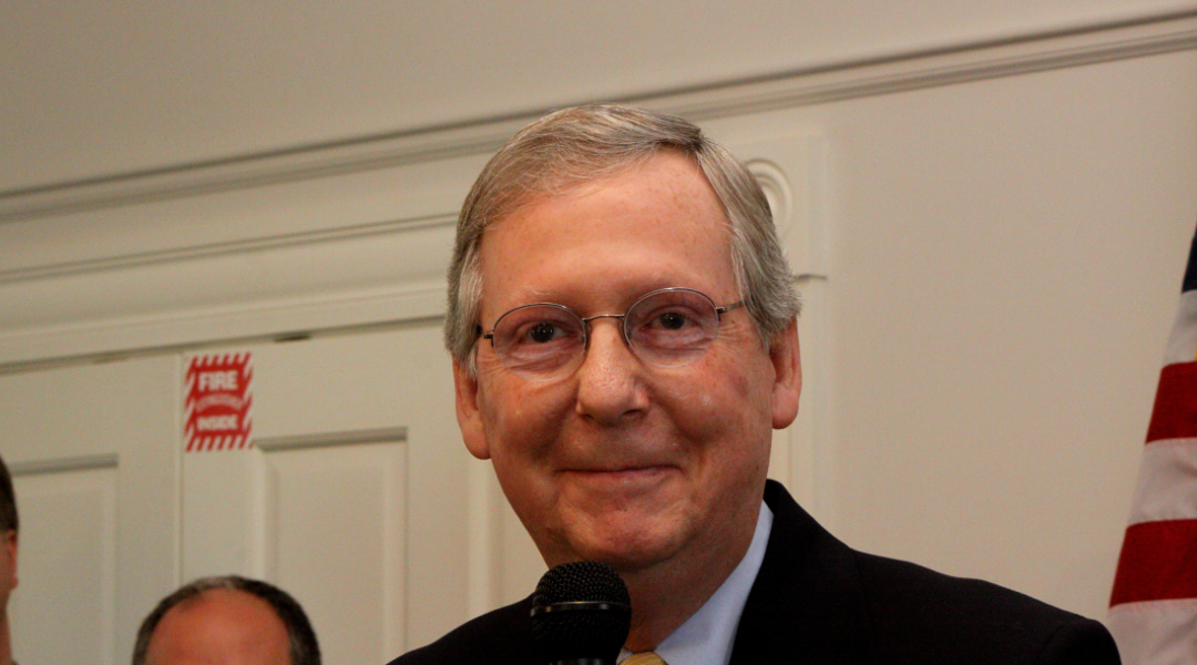 Mitch McConnell wants to go to war with Donald Trump over this big issue