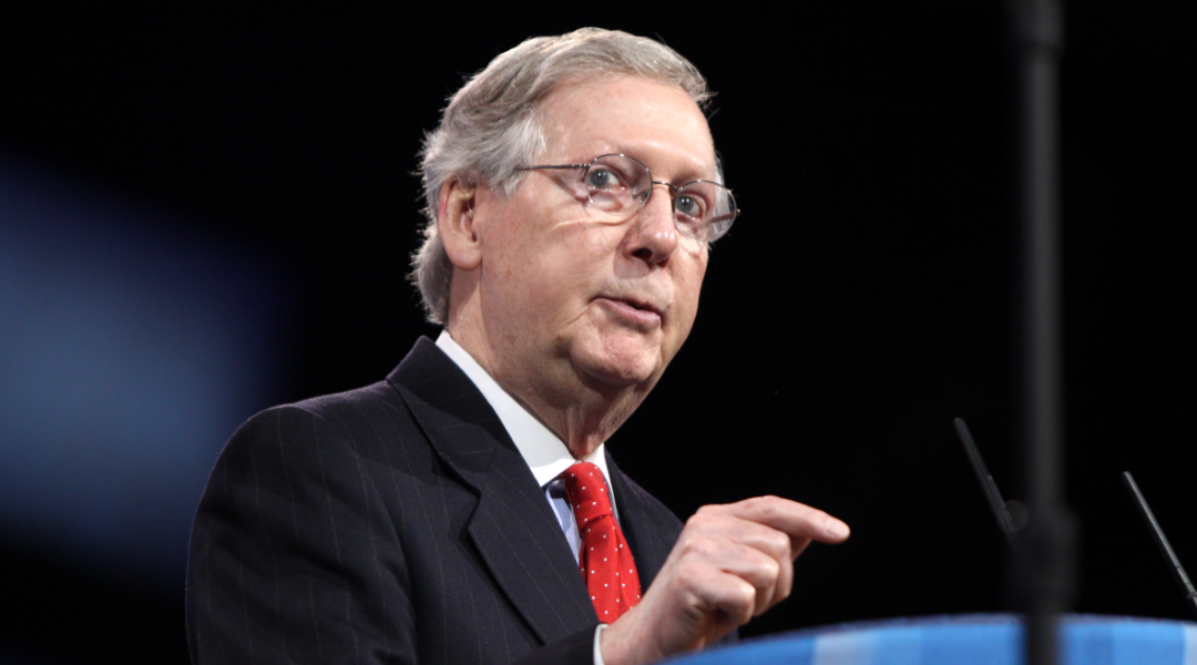 Mitch McConnell just declared war on Donald Trump for one sick reason