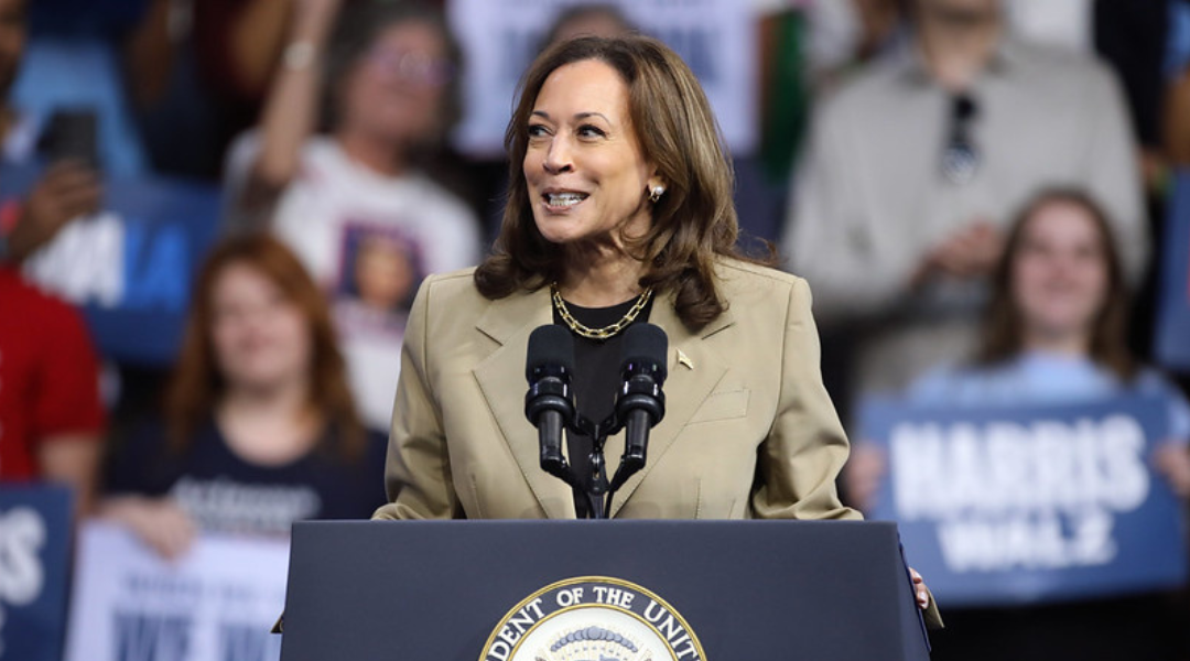 Kamala Harris slammed the panic button over her chances in this critical state