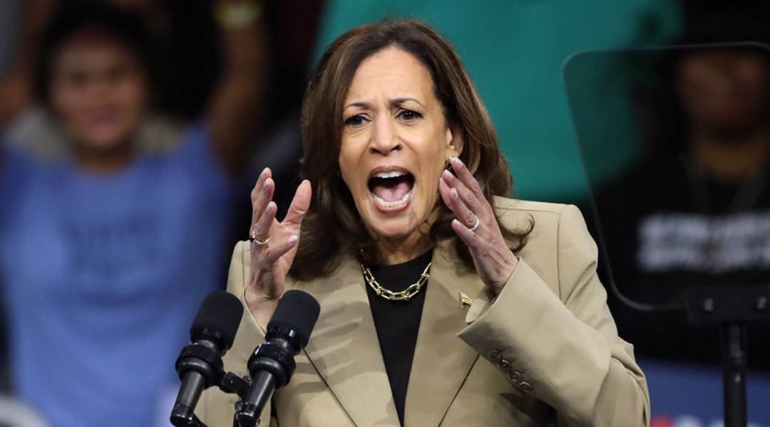 A shocking video of an armed gang takeover just created an awful problem for Kamala Harris