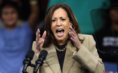 A shocking video of an armed gang takeover just created an awful problem for Kamala Harris