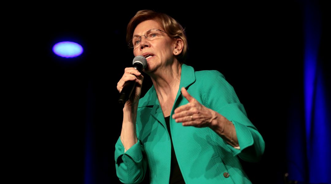 Elizabeth Warren is left shaking after Republican challenger finds her Achilles heel