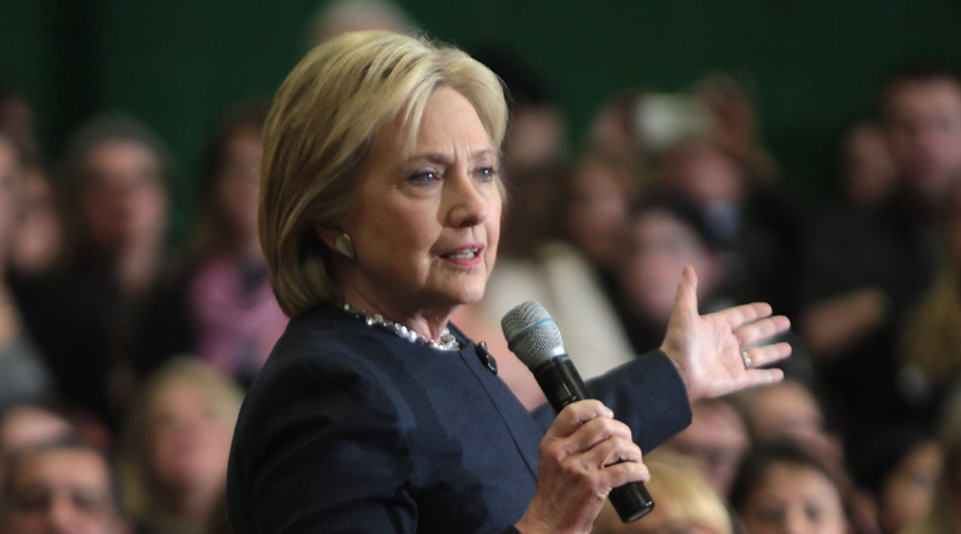 Hillary Clinton slammed the panic button over this planned October surprise