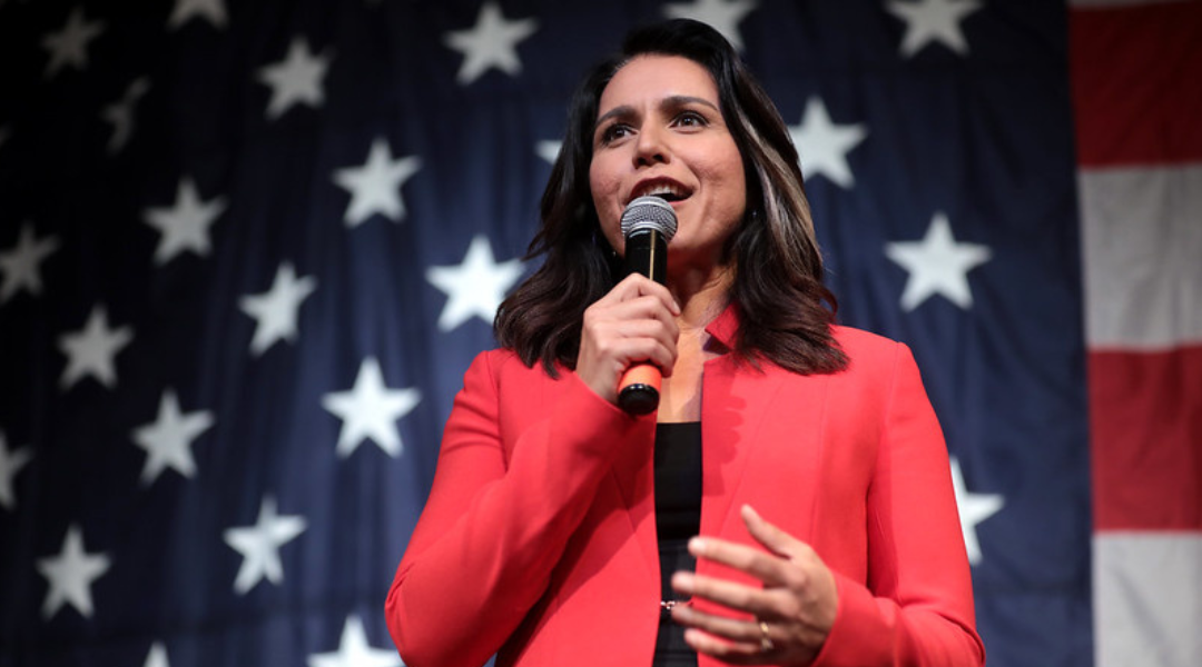 Tulsi Gabbard pressed the panic button over this awful plot to stop Trump