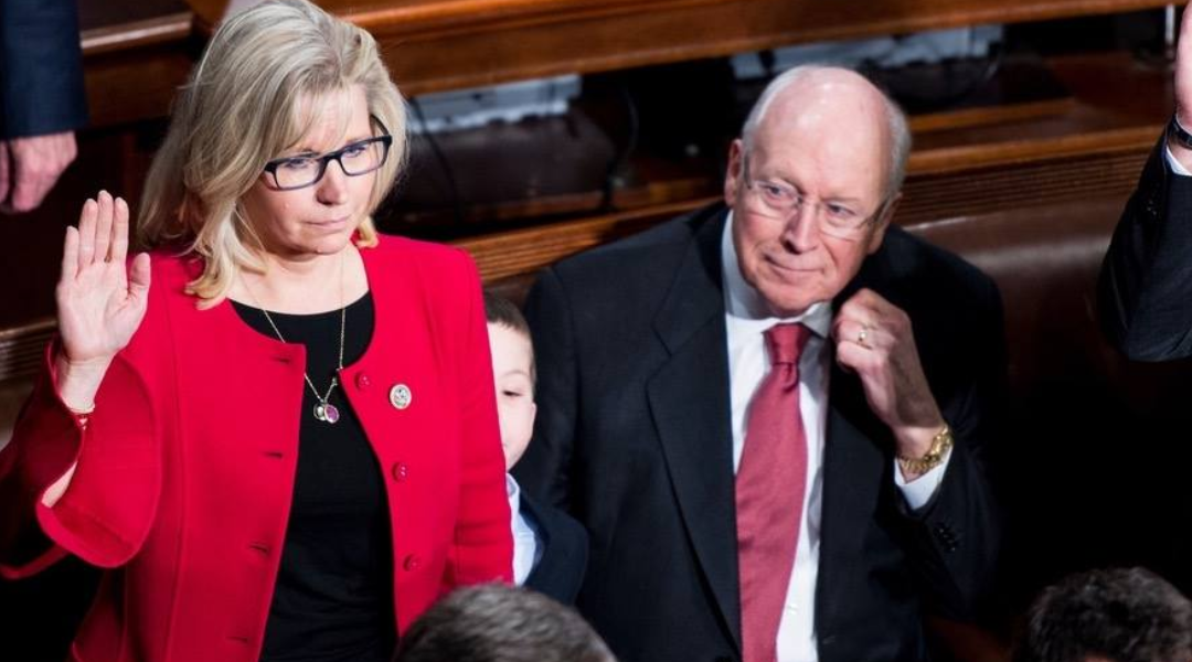 Liz Cheney just got accused of committing this terrible crime 