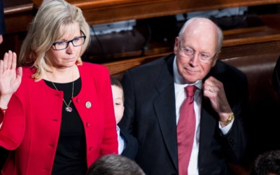 Liz Cheney just got accused of committing this terrible crime 