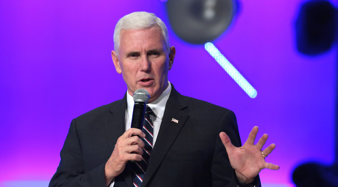 Mike Pence broke his silence on this confrontation with Donald Trump