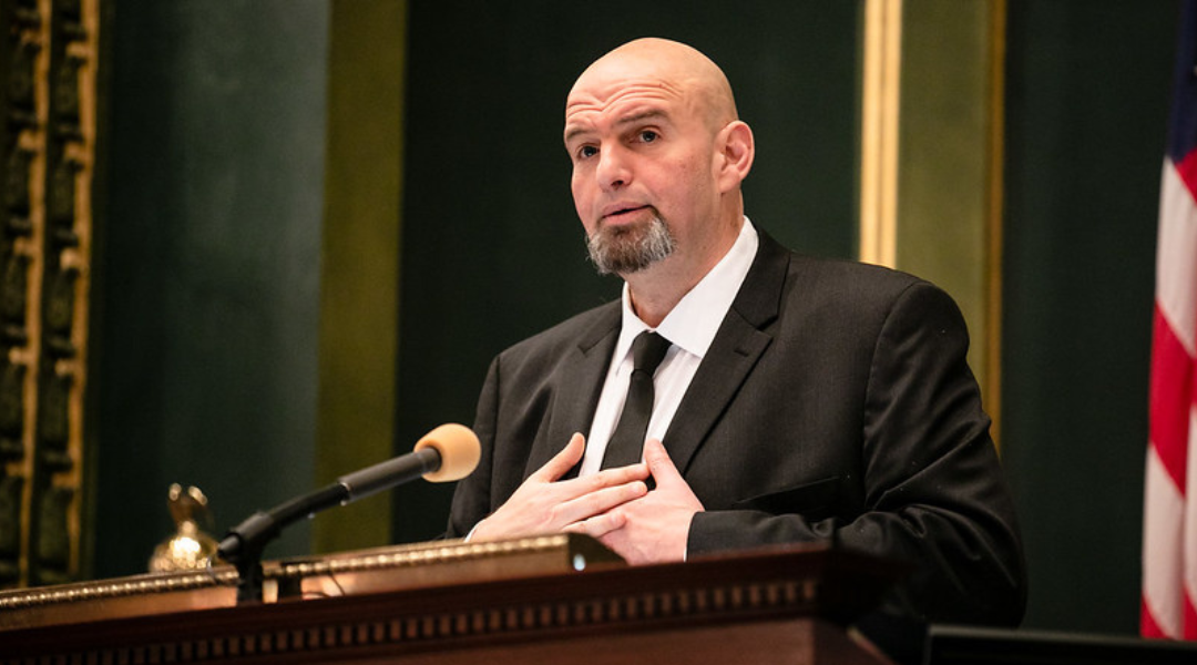 John Fetterman cast one vote that let everyone know if he was switching parties