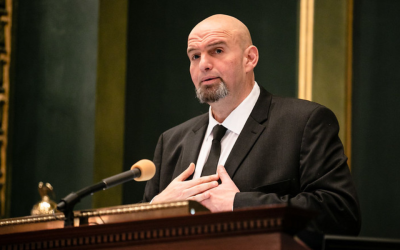 John Fetterman cast one vote that let everyone know if he was switching parties