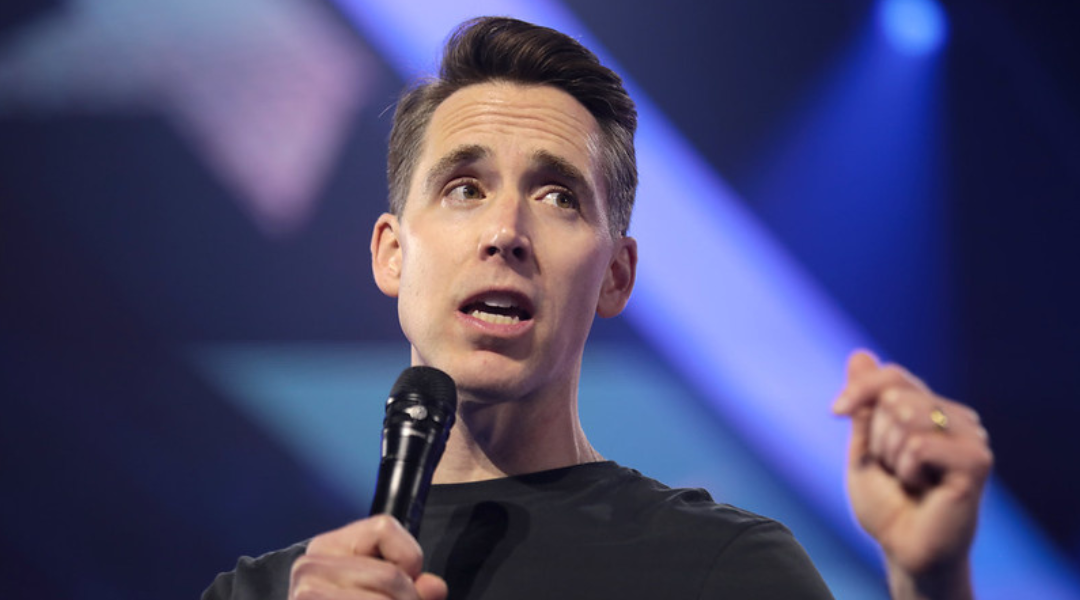 Josh Hawley sounded the alarm on one terrible scheme by the Deep State