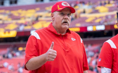 Taylor Swift heard two words from Kansas City Chiefs coach Andy Reid that she never expected