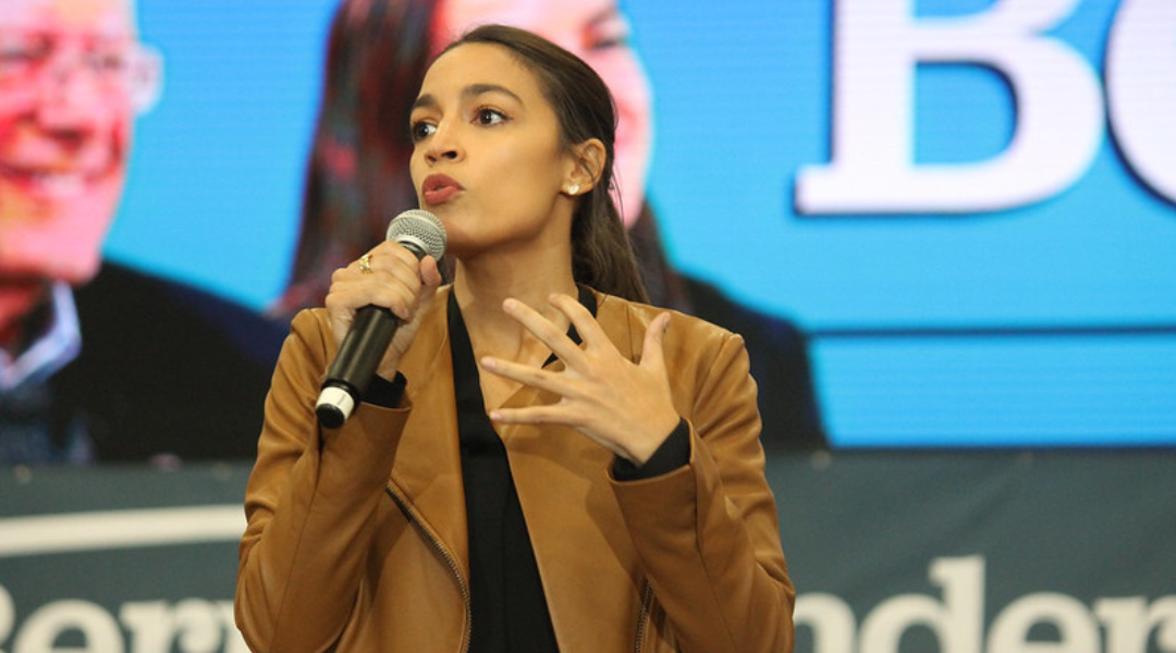 Alexandria Ocasio-Cortez realized she was in a world of trouble when she heard one question