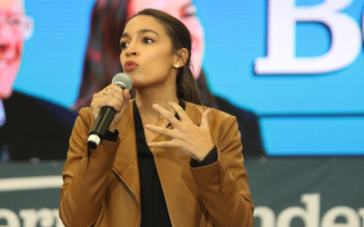 Alexandria Ocasio-Cortez realized she was in a world of trouble when she heard one question