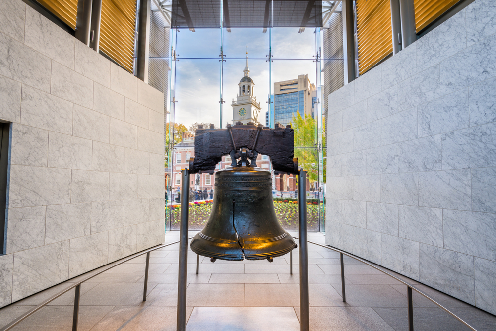 Philadelphia,,Pennsylvania,,Usa,At,The,Liberty,Bell.