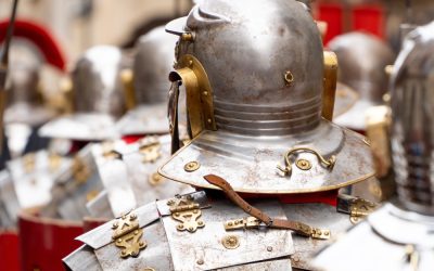 Italian divers found one Roman helmet that tells the story of Rome’s greatest victory