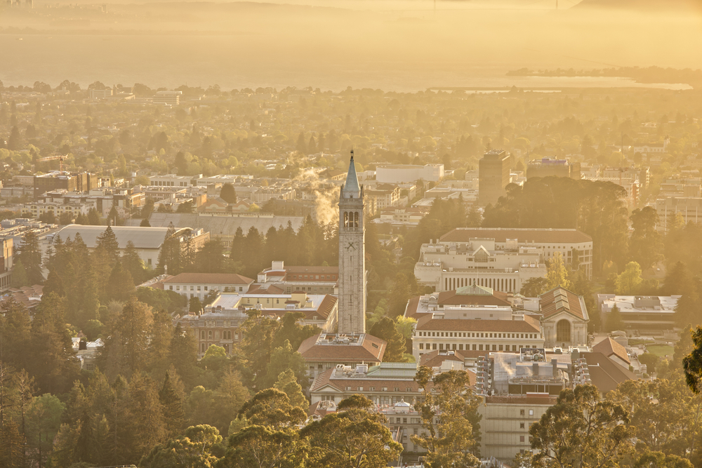 Uc,Berkeley,Landscape,In,The,Evening