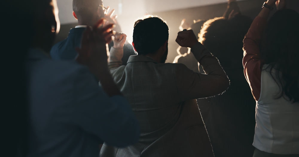 Business,,People,And,Applause,At,Conference,Event,For,Success,,Celebration