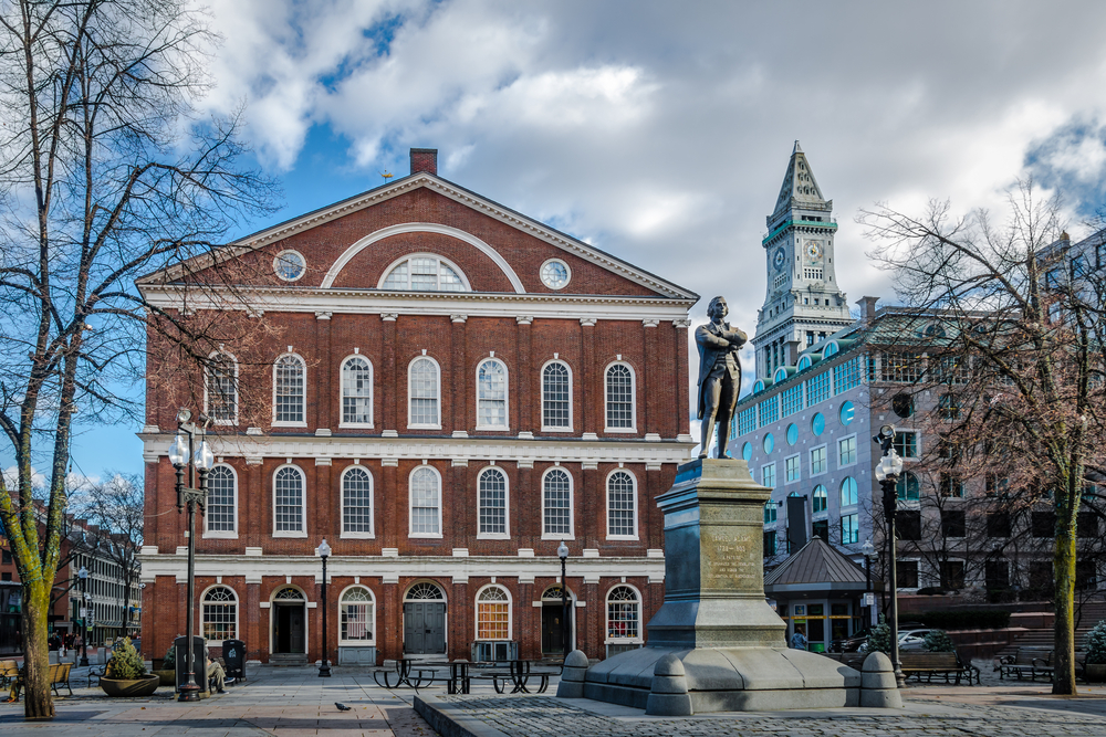 Faneuil,Hall,-,Boston,,Massachusetts,,Usa