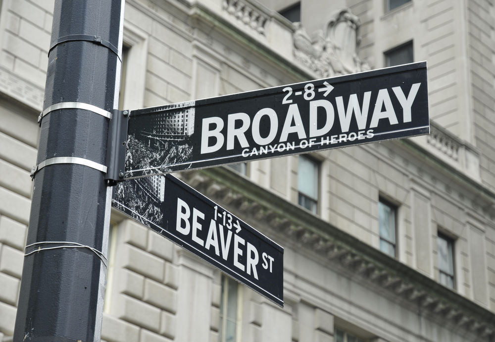 Street,Signs,In,Lower,Manhattan,,Nyc